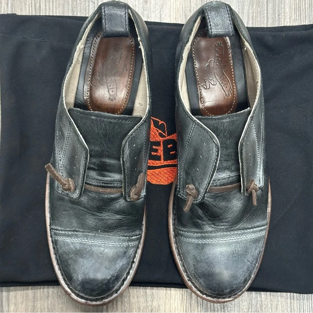 Freebird Mabel Black Leather Shoes